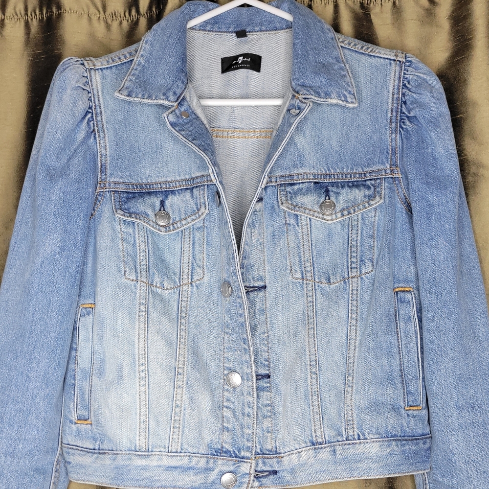 7 For All Mankind, Denim Jacket, Size XS, Vintage